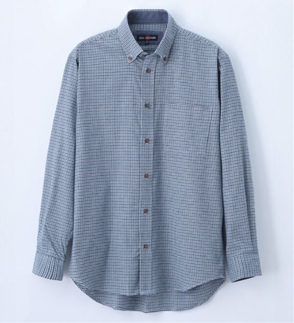 「着心地快適ストレッチネルシャツ（メンズシャツ）」｜詳細画像