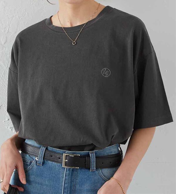 RANAN（ラナン）の「ヴィンテージライクロゴTシャツ（カットソー）」｜詳細画像