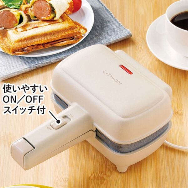 「プレスサンドメイト　ハーフ（キッチン家電・調理家電）」｜詳細画像