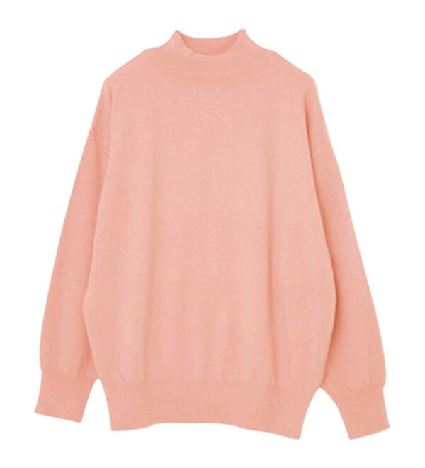 RANAN（ラナン）の「もちもちベーシックニット（Vネック・ハイネック）（ニット・セーター）」｜詳細画像