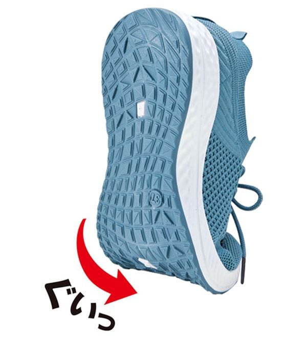 BELLUNA（ベルーナ）の「サイドポイント軽量ニットスニーカー（スニーカー）」｜詳細画像