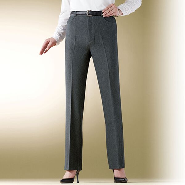 BELLUNA（ベルーナ）の「ミセスの為の蓄熱保温素材美脚ストレートパンツ（フルレングスパンツ）」｜詳細画像