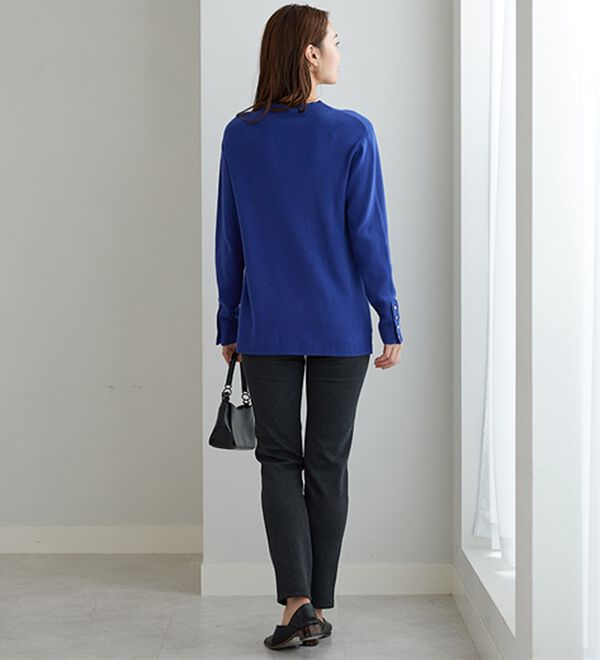 BELLUNA（ベルーナ）の「裏ベロアストレッチ素材レギンスパンツ【Prima fit pants】（スパッツ・レギンス）」｜詳細画像