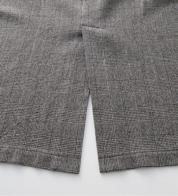 RANAN（ラナン）の「クレープジャカードハーフスリーブジャケット（テーラードジャケット）」｜詳細画像