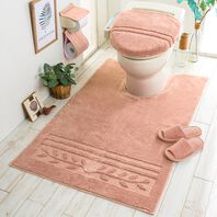 iellio（イエリオ）の「抗菌防臭カラフルトイレマットシリーズ『オリーブ』＜トイレタリー・耳長マット・ジャンボマット・ペーパーホルダーカバー＞（トイレマット）」