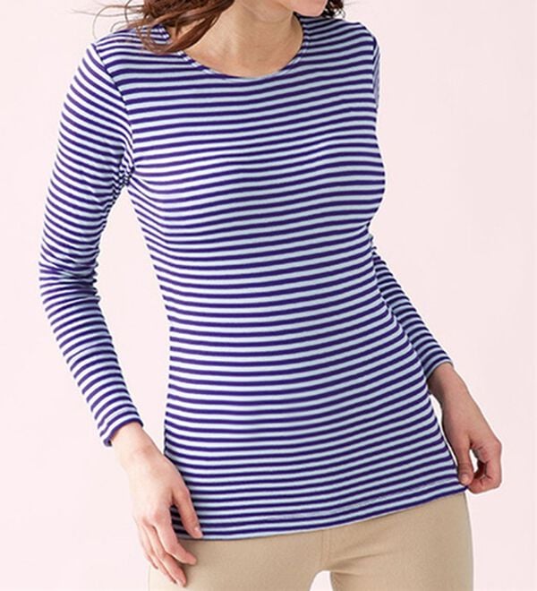 LAVIENNE（ラヴィエンヌ）の「綿１００％吸湿発熱あったかインナー　カップ付（ブラトップ・カップ付きインナー）」｜詳細画像