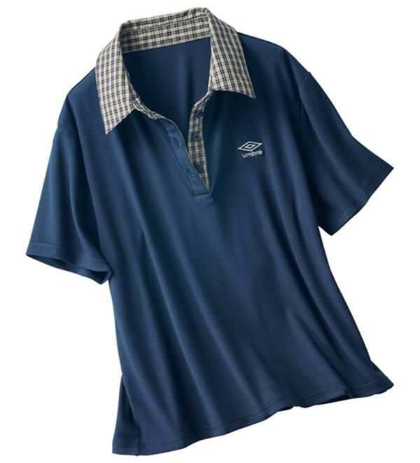 BELLUNA（ベルーナ）の「【ＵＭＢＲＯ】チェック柄切替シャツブラウス（カットソー）」｜詳細画像