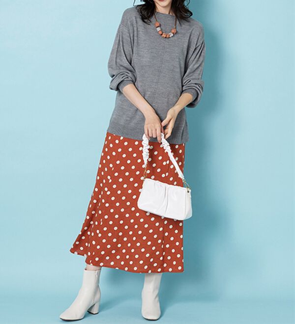 BELLUNA（ベルーナ）の「ふんわりカシミヤタッチニットプルオーバー（ニット・セーター）」｜詳細画像