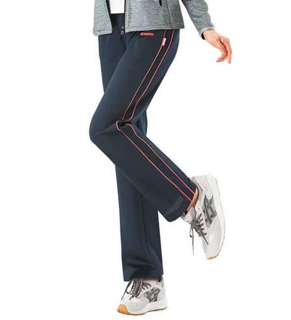 ルフラン（ルフラン）の「【３本組】［Ｋ・ＳＷＩＳＳ］美脚仕様のお出かけジャージパンツ（その他パンツ）」｜詳細画像