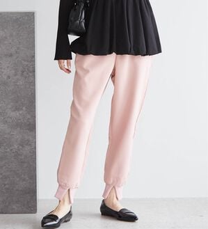 RANAN（ラナン）の「＜裏起毛＞裾スリットジョガーパンツ（フルレングスパンツ）」｜詳細画像