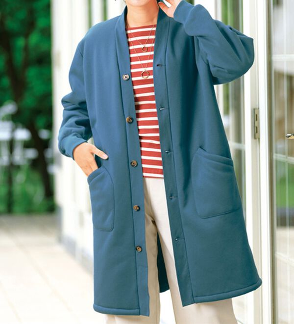 ルフラン（ルフラン）の「ほっこり＊あったか防風カーディガン（パジャマ・ルームウェア）」｜詳細画像