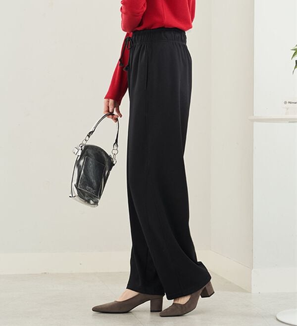BELLUNA（ベルーナ）の「シュッと体型カバー　ジャストフィットバレルパンツ（フルレングスパンツ）」｜詳細画像
