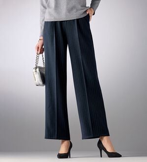 BELLUNA（ベルーナ）の「静電気防止加工！タックデザインワイドパンツ（ワイドパンツ・ガウチョ）」｜詳細画像