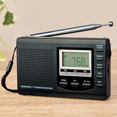 「３バンドが聞けるデジタルラジオ（テレビ・オーディオ・カメラ機器）」