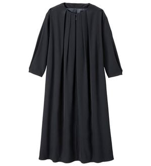 Viola e Viola（ヴィオラ エ ヴィオラ）の「６パターン選べる機能付スーツ＜洗える・防シワ・ストレッチ・抗菌防臭テープ・ＵＶカット＞（その他ワンピース）」｜ネイビー／ワンピース