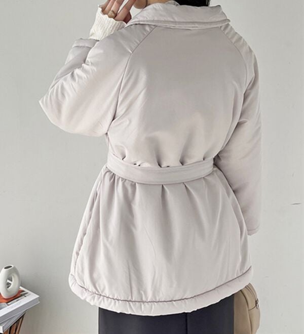 GeeRA（ジーラ）の「トレンチデザインフェイクダウンジャケット（ダウンコート・ジャケット・ベスト）」｜詳細画像