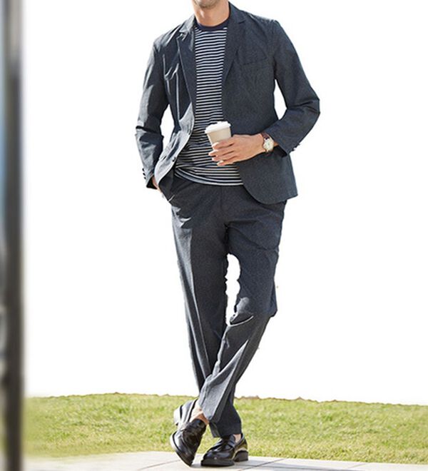 「＜トランスコンチネンツスポーツ＞３ＤジャケットインＴシャツ（メンズＴシャツ）」｜詳細画像