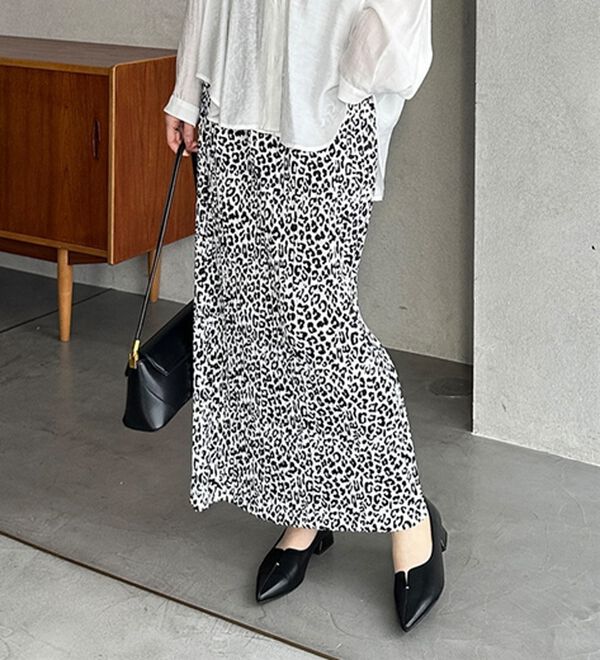 GeeRA（ジーラ）の「セルフカットプリーツナロースカート（ロングスカート）」｜詳細画像