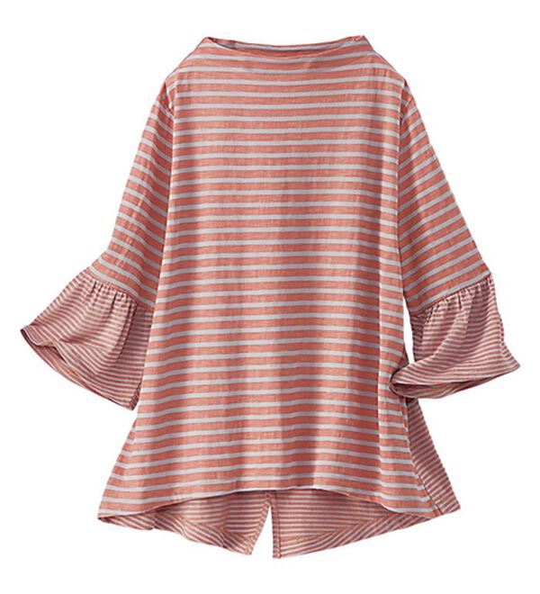 BELLUNA（ベルーナ）の「ボーダー切替プルオーバー（カットソー）」｜詳細画像