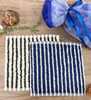 「今治産タオルハンカチ　ジャーナルスタンダード2枚（その他メンズファッション小物）」｜ブラック・ネイビー