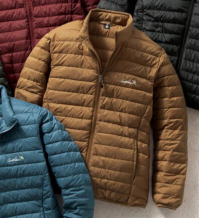 「＜アーノルド　パーマー＞ポケッタブルダウンジャケット（メンズブルゾン）」