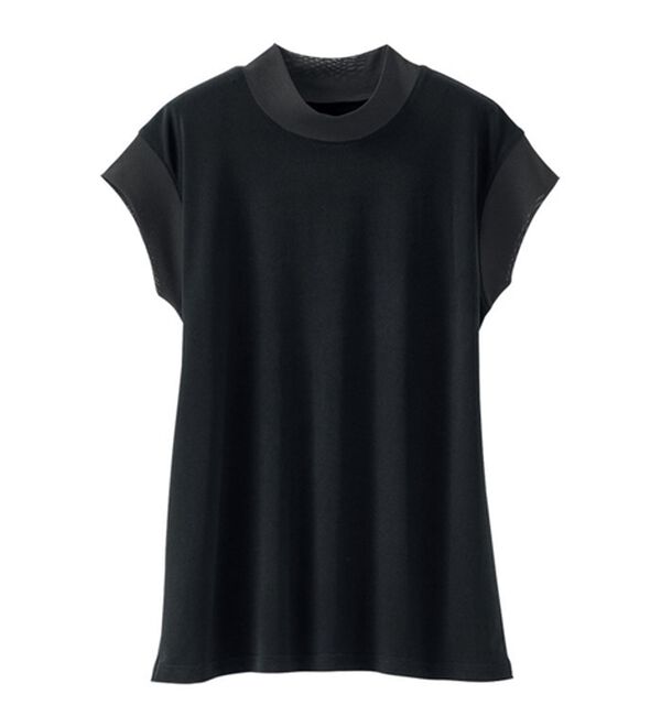 BELLUNA（ベルーナ）の「脱Ｔシャツ！チュールデザイントップス（カットソー）」｜詳細画像