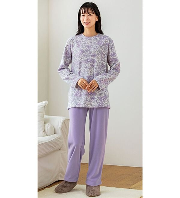 「ふわふわフリースのおうちパジャマ（パジャマ・ルームウェア）」｜詳細画像