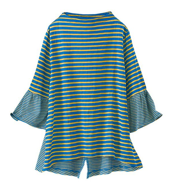 BELLUNA（ベルーナ）の「ボーダー切替プルオーバー（カットソー）」｜詳細画像