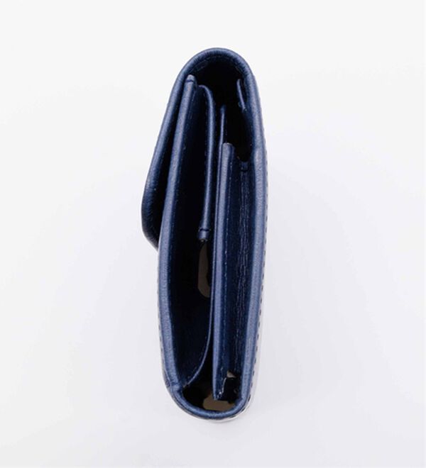 BELLUNA（ベルーナ）の「牛革コインスルーコンパクト機能財布（財布・パスケース）」｜詳細画像