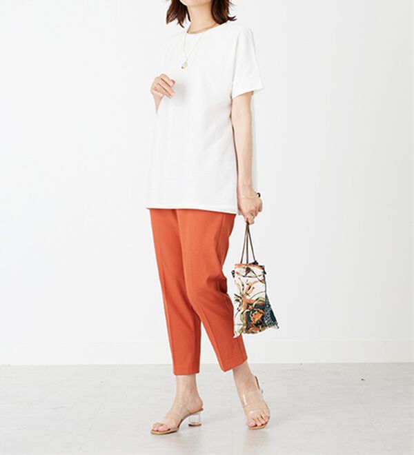 BELLUNA（ベルーナ）の「ボーダーチュール重ねチュニック（チュニック）」｜詳細画像