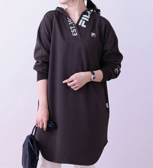 FILA モフモフ フード付きベスト ホワイト FILA モフモフ フード付きベスト ホワイト - メルカリ