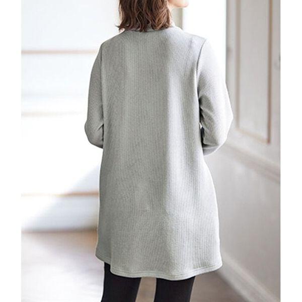 BELLUNA（ベルーナ）の「ブークレー切替リブ使いデザインチュニック（チュニック）」｜詳細画像