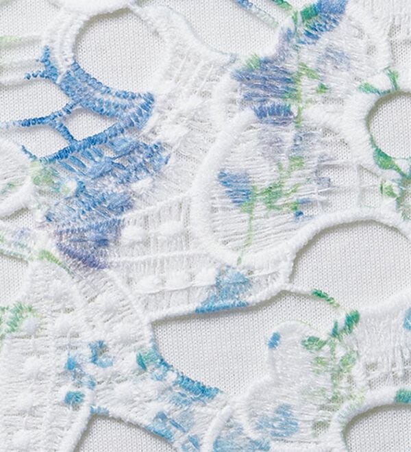 BELLUNA（ベルーナ）の「着映える花柄レースカーデアンサンブル（アンサンブル）」｜詳細画像