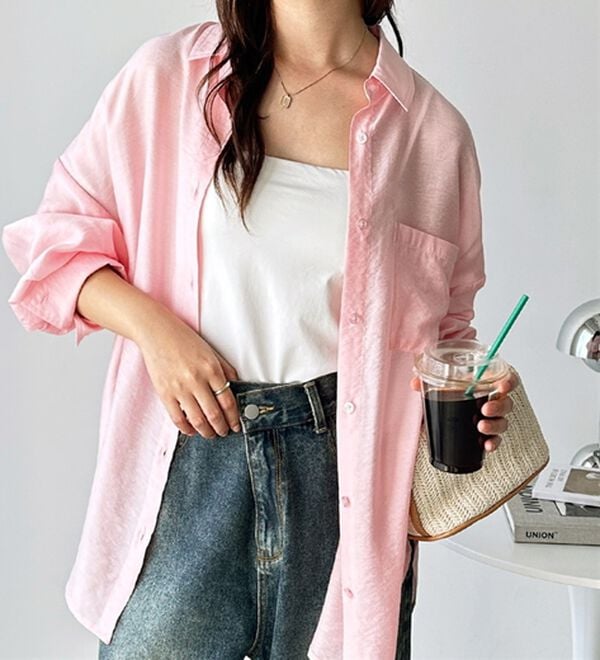 GeeRA（ジーラ）の「アソート柄オーバーサイズシャツ（シャツ）」｜詳細画像