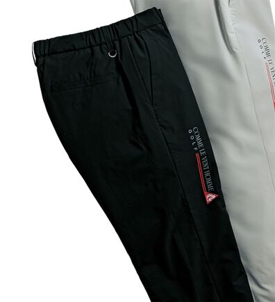 「＜コムルヴァン・オム・ゴルフ＞快適ストレッチ中わたパンツ（メンズフルレングスパンツ）」