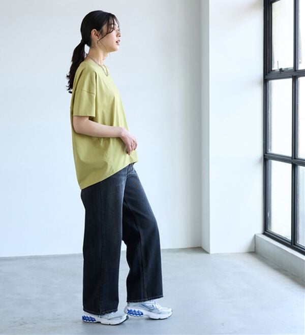 BELLUNA（ベルーナ）の「シュッと体型カバー！コクーンTシャツ（カットソー）」｜詳細画像