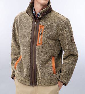 「＜ハッシュパピー＞ボアフリースブルゾン（メンズブルゾン）」｜詳細画像