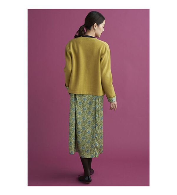 BELLUNA（ベルーナ）の「＜ウィリアムモリス柄＞カーディガン（ニットカーディガン）」｜詳細画像