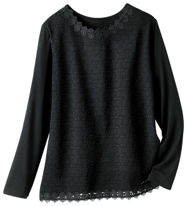 BELLUNA（ベルーナ）の「【２枚組】フォーマル対応デザインブラウス（ブラウス）」｜詳細画像