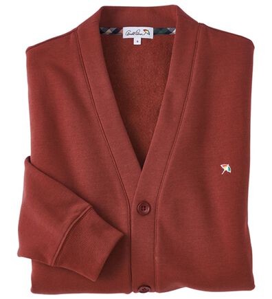 「＜アーノルド　パーマー＞さっと羽織れるスウェットカーデ（メンズカーディガン）」