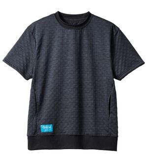 「＜コラントッテ＞ＲＥＳＮＯ　リカバリーウェアＰＬＵＳ（メンズルームウェア）」｜杢グレー ショートスリーブ
