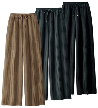 ルフラン（ルフラン）の「【３本組】洗練された佇まい。ジャカードパンツ（フルレングスパンツ）」