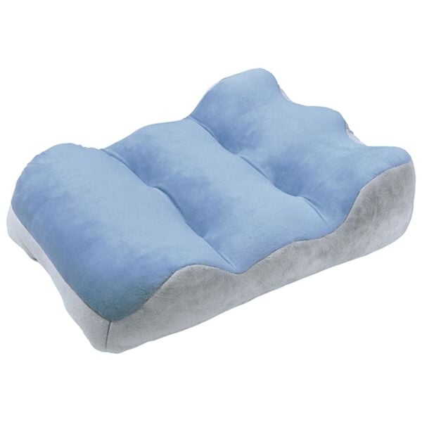 「のびのび腰痛対策脚クッション（クッション・クッションカバー）」｜スモーキーブルー