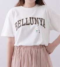 「べるーにゃカレッジ風ロゴＴシャツ（カットソー）」