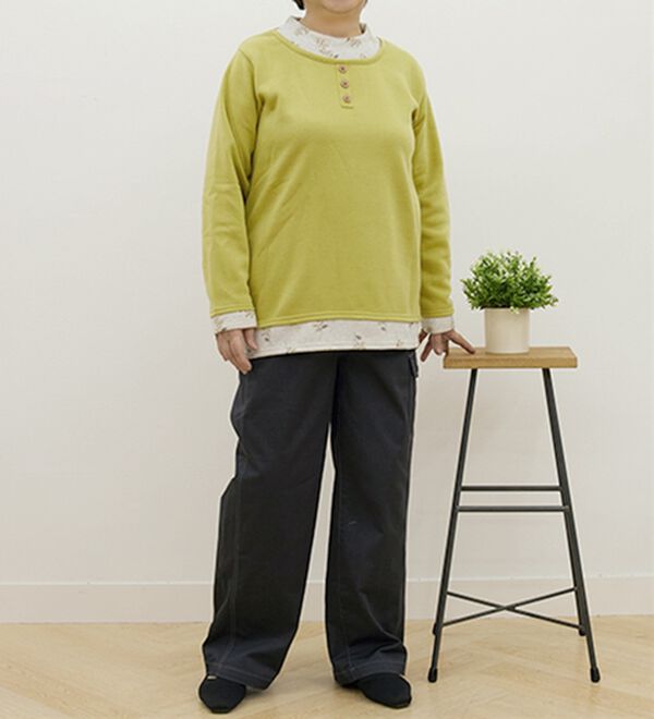 ルフラン（ルフラン）の「【４色組】手抜きに見せないお洒落なプルオーバー（カットソー）」｜詳細画像