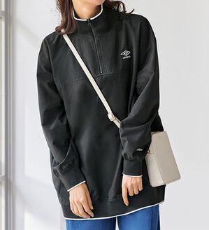 BELLUNA（ベルーナ）の「＜ｕｍｂｒｏ＞ハーフジッププルオーバー（カットソー）」｜詳細画像