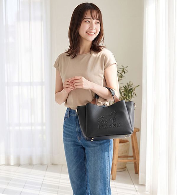 「【４点セット】＜ＦＩＲＡＮＯ＞ホースロゴバッグ（その他バッグ）」｜詳細画像