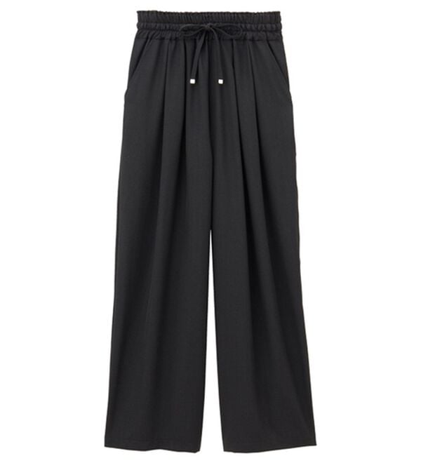 GeeRA（ジーラ）の「【体型カバー】上品なのにラクちんワイドパンツ（フルレングスパンツ）」｜詳細画像