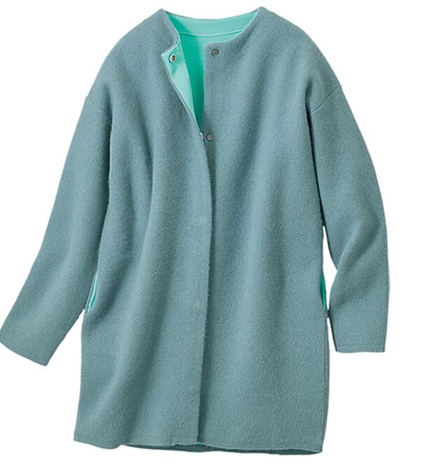 ウールフォックス混配色カーディガン - ベルーナ【公式】