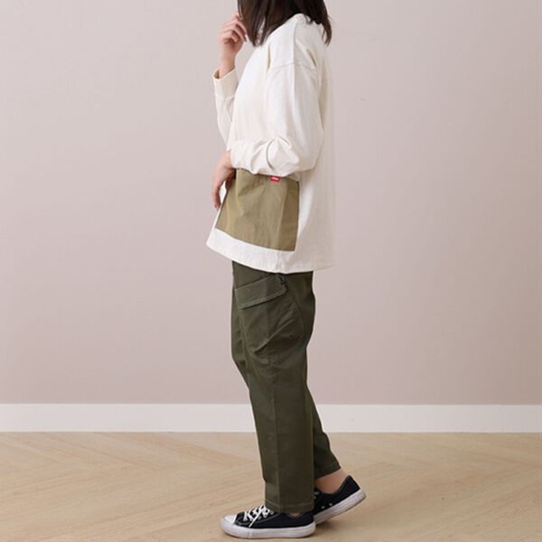 BELLUNA（ベルーナ）の「＜ｓｏｒａｆｕｋｕ＞ビッグポケット使いプルオーバー（カットソー）」｜詳細画像